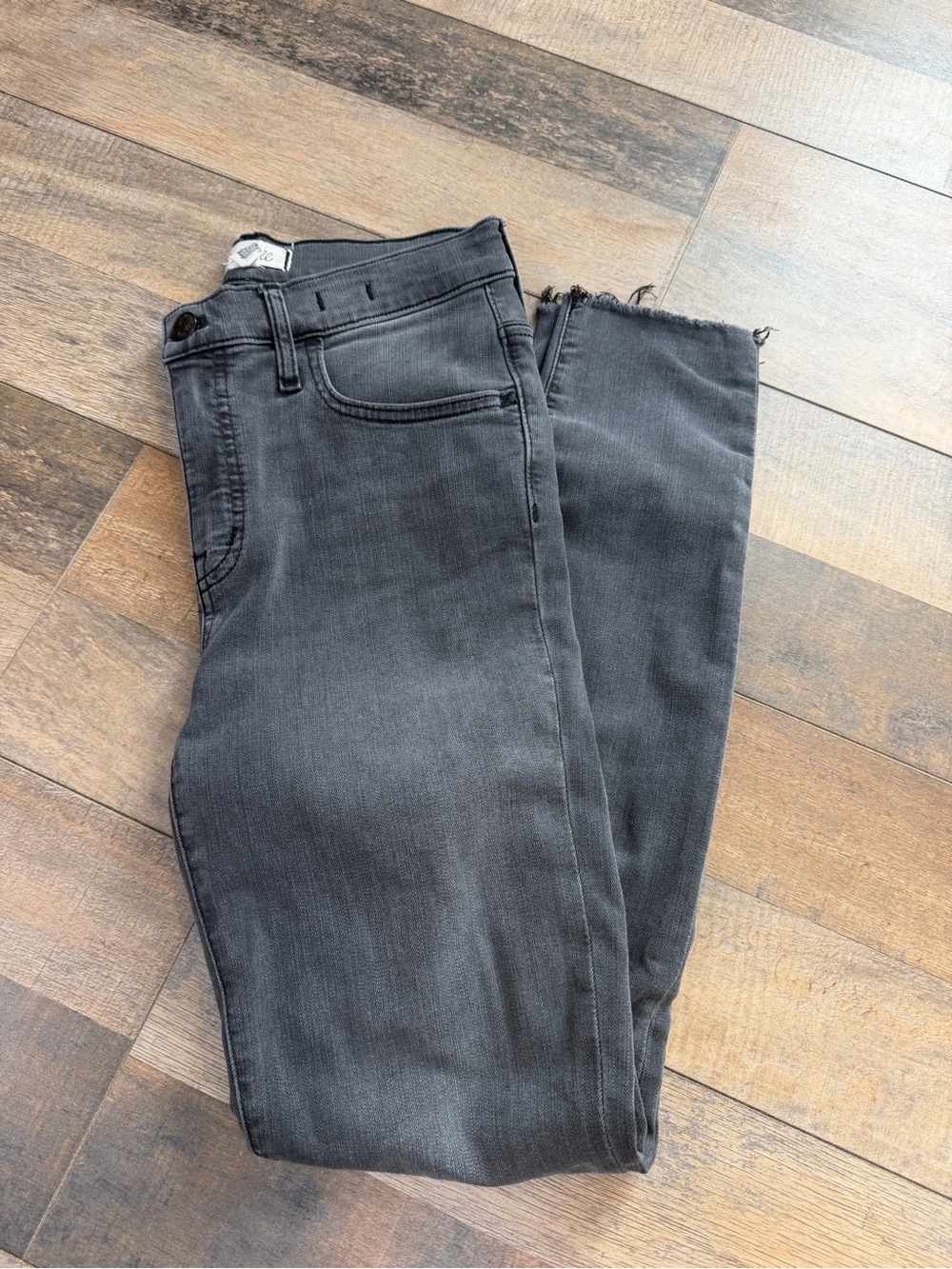 Madewell black skinny jeans